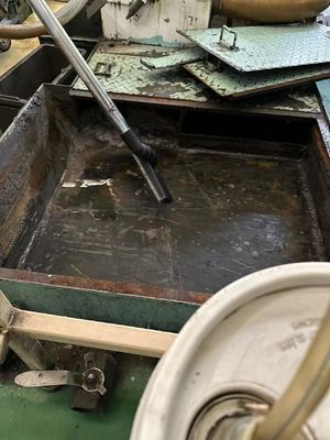 Sistema di filtraggio CNC per la pulizia degli scorie
