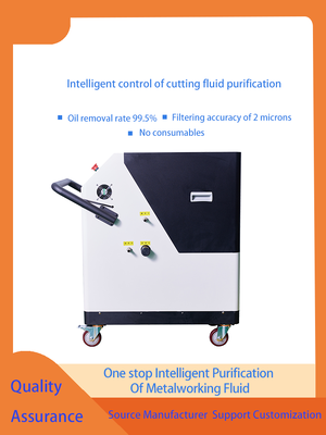 Sistema di filtrazione del refrigerante per centrifughe Certificato ISO 9001 Progettato per funzionamento continuo e pulizia efficace del fluido