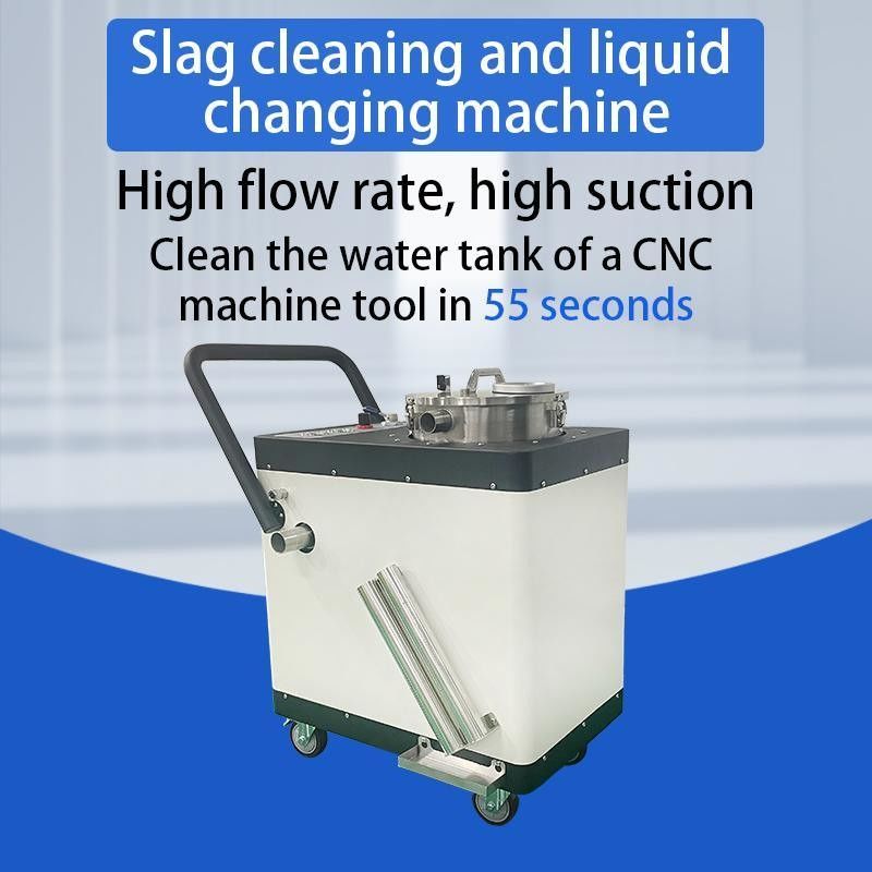 Discharge Liquid Tank Cnc Machine Cleaner CNC Coolant Filter System 8000L/H