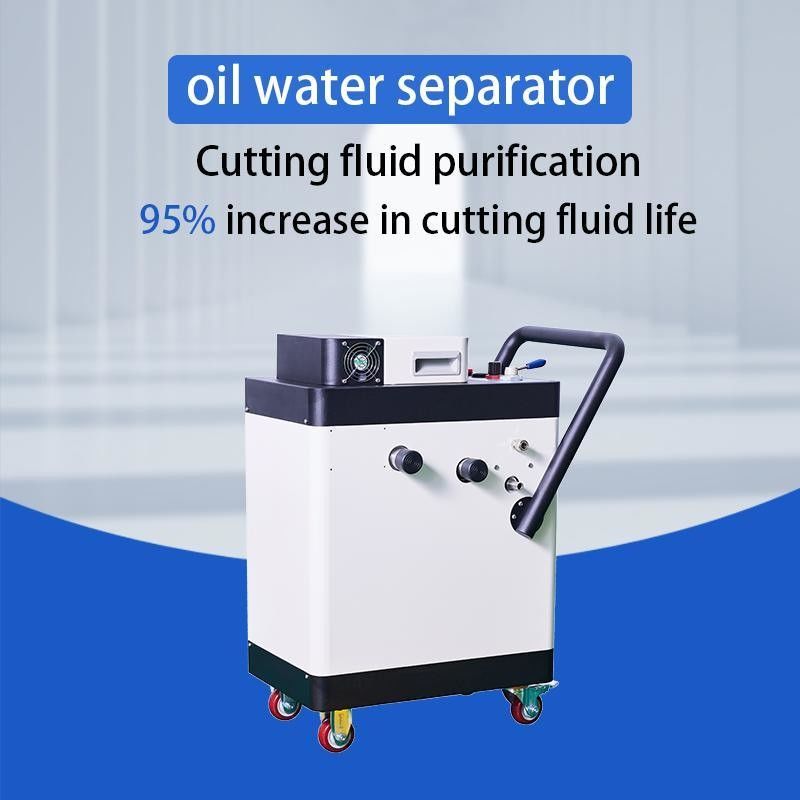 Separatore fluido olio-acqua di taglio, con un tasso di rimozione di olio galleggiante superiore al 90%, sterilizzazione e deodorazione da ozono