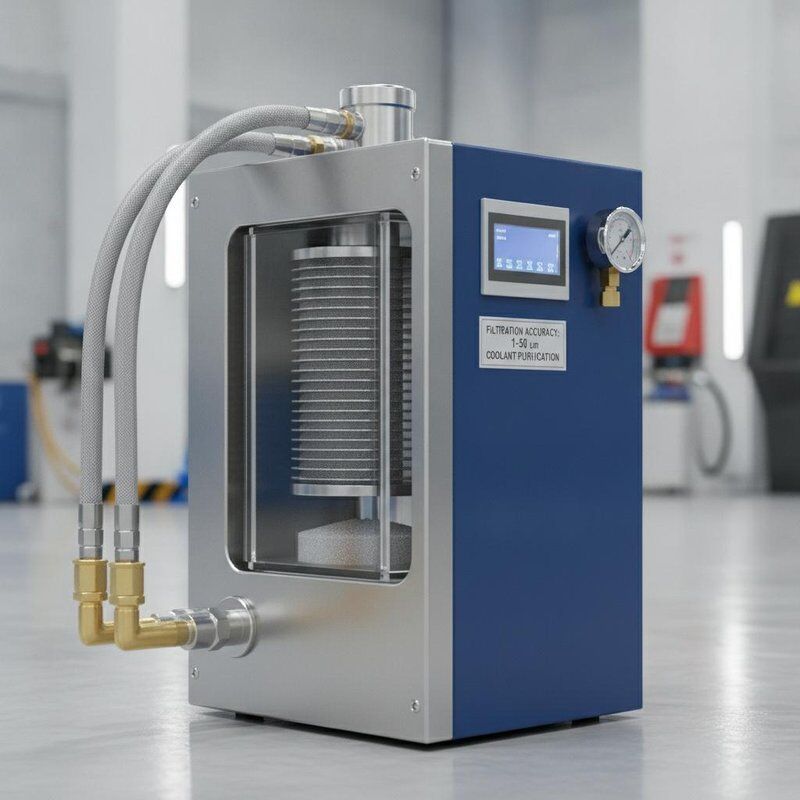 Filtro per refrigerante per macchine utensili da 0,3 mm con precisione di filtrazione da 1 a 50 micron per garantire la purificazione del refrigerante